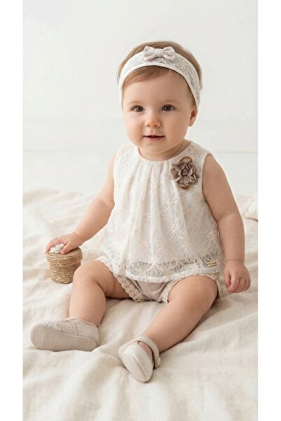 Baby shine Luxury Turkish dress set, a blend of soft Turkish cotton Cotton wi...