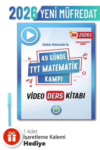 REHBER MATEMATİK YAYINLARI 49 Günde Tyt Matematik Kampı Video Ders Notları + ...