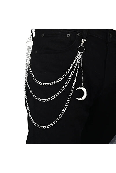 Corvus kolye&bileklik Luna Pantolon Zinciri