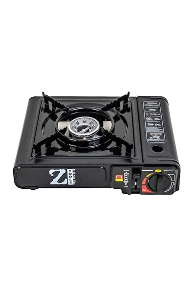 Z-Tools Aragaz de camping, aprindere automată, negru