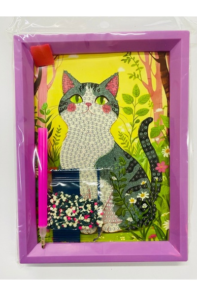 EleganTShoP 5D Yapışan Boncuk Mozaik Tablo 13*18 cm CY8501-84