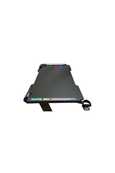 Game Birou gaming, lumini colorate LED RGB ergonomic, sistem de gestionare a ...