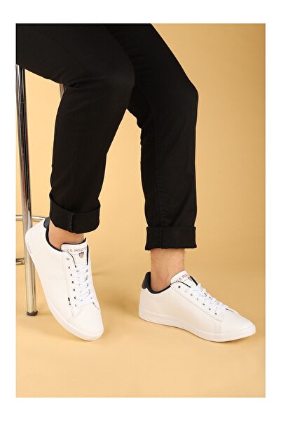 Polo White Franco Sneakers Unisex Lace-Up