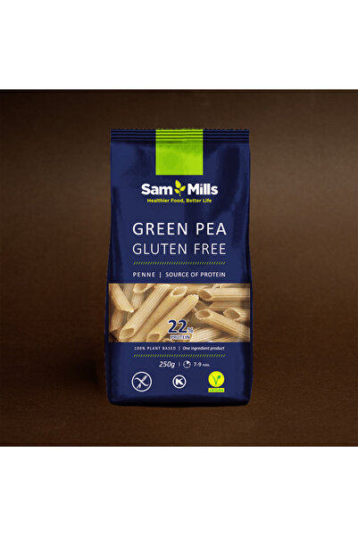 SamMills.ro 20 x Penne din Mazăre Verde, Fără Gluten, Sam Mills, 250 g