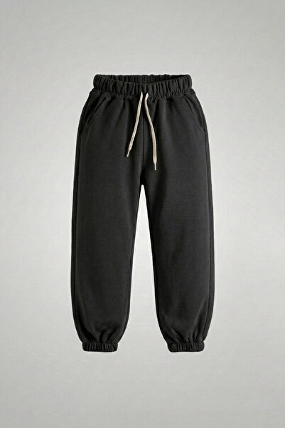 hepbaby Black Kids 2 İplik P Cotton U C Pocketed J Jogger Pants Sweatpants - ...