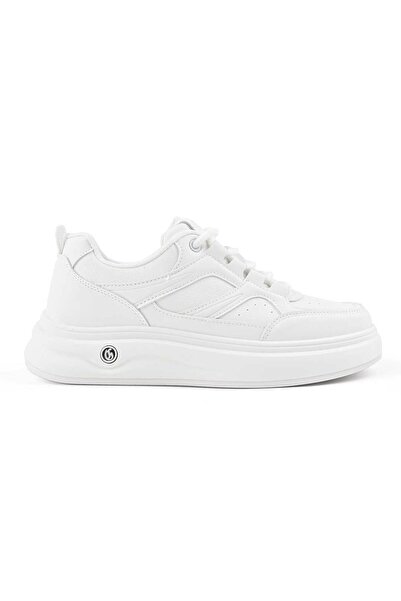 Tmall Men's sports shoes, made of -leather, B4066, White 39