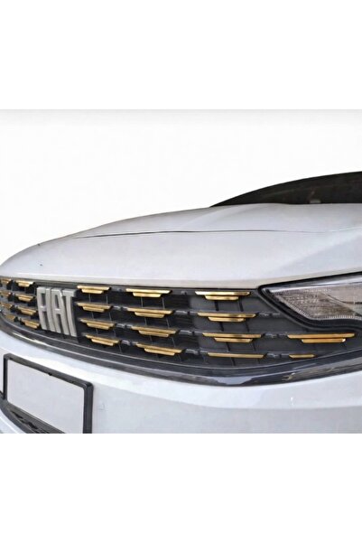 İŞCAN MOTOR Egea Sedan 2021 Sonrası Panjur Set Stıcker Etiket GOLD Egea Sticker