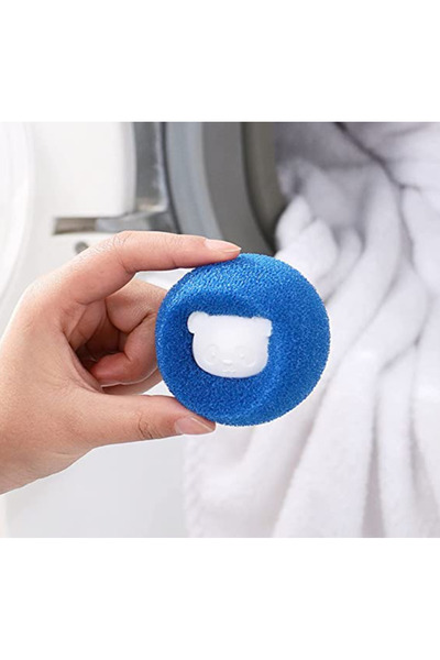 zola Bilă magică de rufe, îndepărtează părul de animale, nailon și plastic, d...