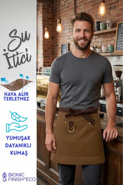 Monki Haus Cafe, Barista, Kuaför, Barmen, Çiçekçi, Mutfak Önlükleri, Leke Tut...
