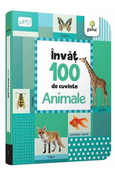 Editura Gama Invat 100 de cuvinte: Animale