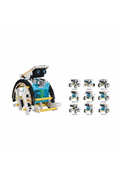 TUFY TOYS 12-in-1 Güneş Enerjili Robot Seti
