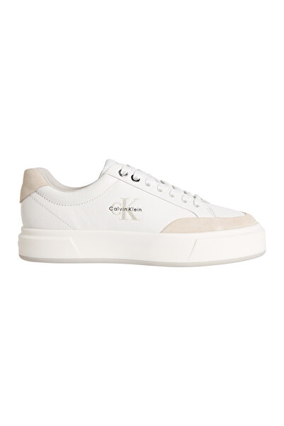 Calvin Klein Jeans Kadın Basket Cupsole Laceup Lth Mix Ayakkabı YW0YW020230K7