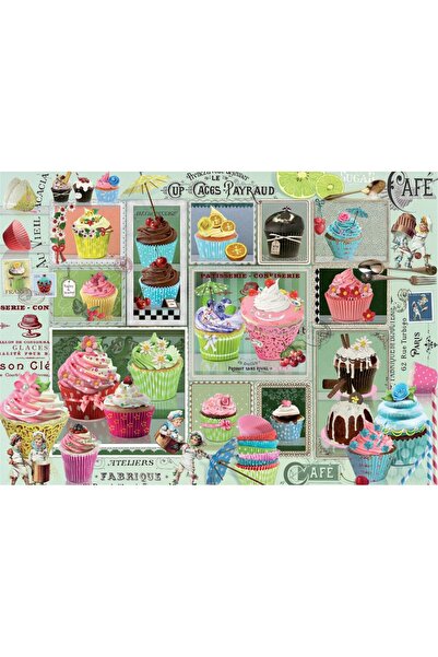Grafika Puzzle 500 pieces - Cupcakes (Grafika-F-33380)