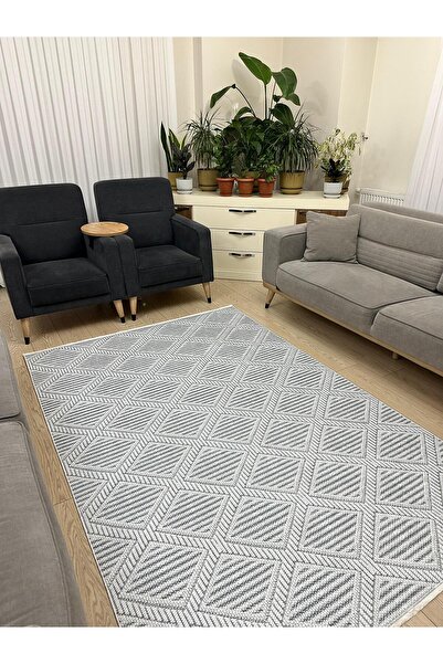 MODKLAS Kaymaz Taban Yıkanabilir Dijital Baskı Dekoratif Halı - 4m² =160x230 ...