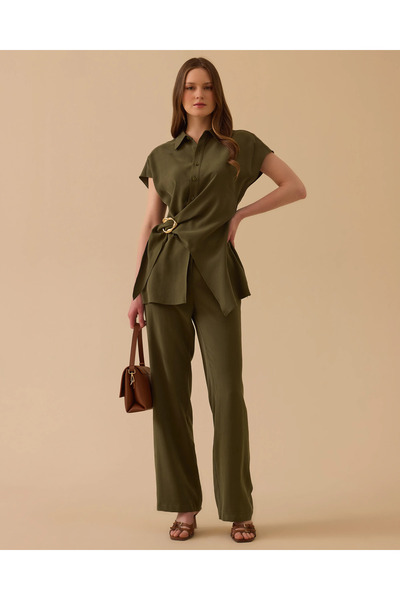 SEÇİL Yüksek Bel Tam Boy Pantolon