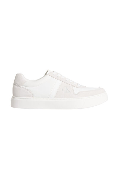Calvin Klein Jeans Erkek Classic Cupsole Lace Mix Emb Tongue Ayakkabı YM0YM01...