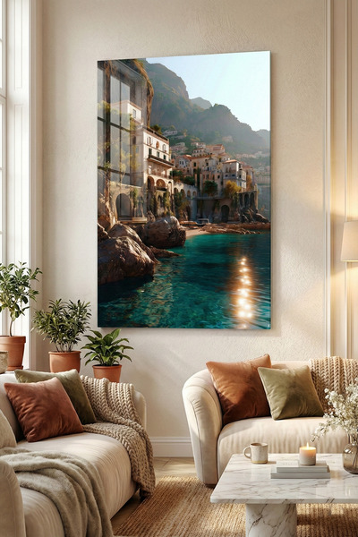 Ahsen resim çerçeve Tablou din sticlă rezistentă la spargere 5mm (grosime) - ...