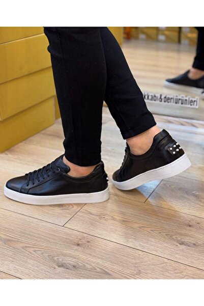 Parlak Damaklı Taban Sneakers Ayakkabı