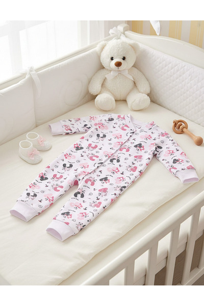 MiniKids Salopeta BB Romania Cute Bear, ciclam