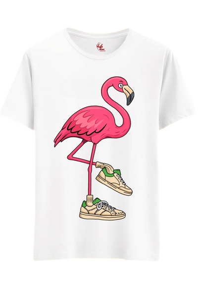 Rabona Fashion Σειρά Flamingo Combining in Action – Σχεδιασμένο T-Shirt / Φαν...