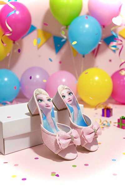 Görkem bebe ayakkabı ve tekstil Tocuri înalte pentru fete, personaj piese papuci