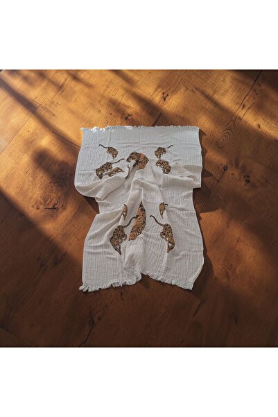 TooHot Women's Kaplan Patterned Muslin Beach Towel