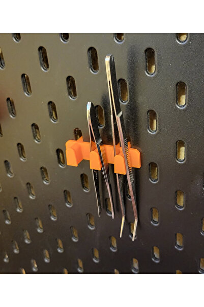 DU&ER Skadis Compatible Pen Holder – Pegboard Wall Panel Organizer