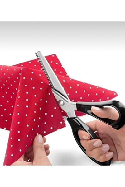 iğne izi Sürfile makası, zigzag kesim makas, deri makası, kağıt makası