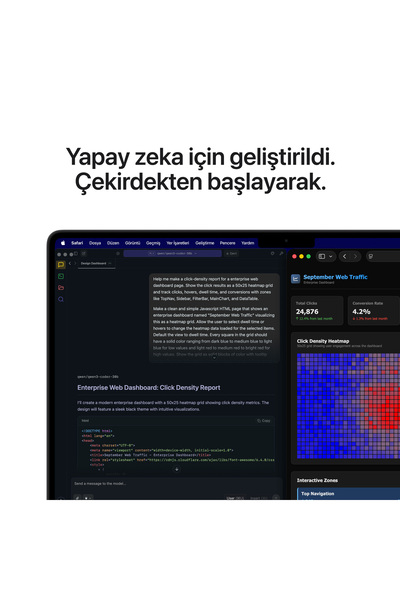 Apple MacBook Pro 14 inç - M5 Pro Çip 15 CPU ve 16 GPU 24GB Bellek 2TB SSD (MJLW4TU/A) - Uzay Siyahı
