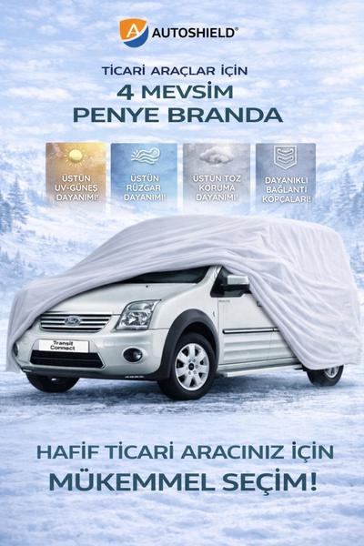 Universal Ford Connect Penye Branda Garaj Branda Örtüsü Dayanıklı Kalın Penye...