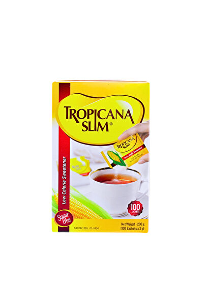 Tropicana Slim Low-Calorie Sweetener 100 Sachets