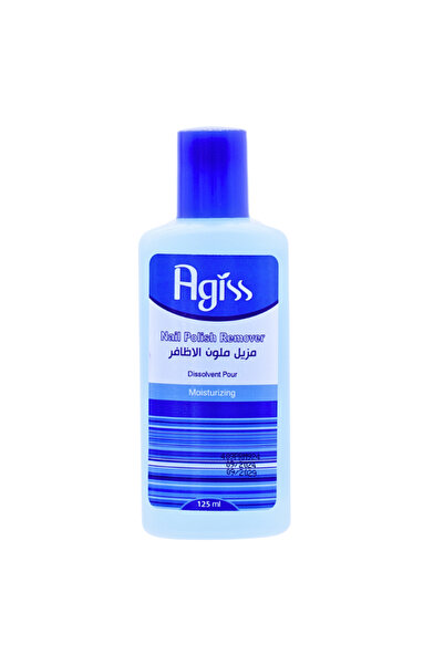 Ages مزيل طلاء الأظافر AGIS الكلاسيكي/الأبيض 125 مل