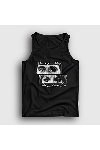 Presmono Unisex Black the Eyes Chico They Never Lie Scarface Tank Top 610068Tt
