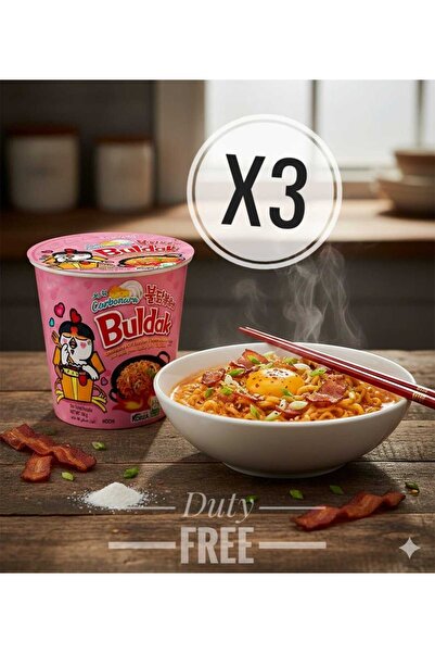 hijazigroup Carbonara Spicy Chicken Ramen – 70GR(3adet)