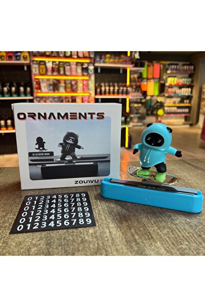 RedBlack Garage Hareketli Kayan Numaratör Kaykaylı Numaratör Hareketli Araç İ...