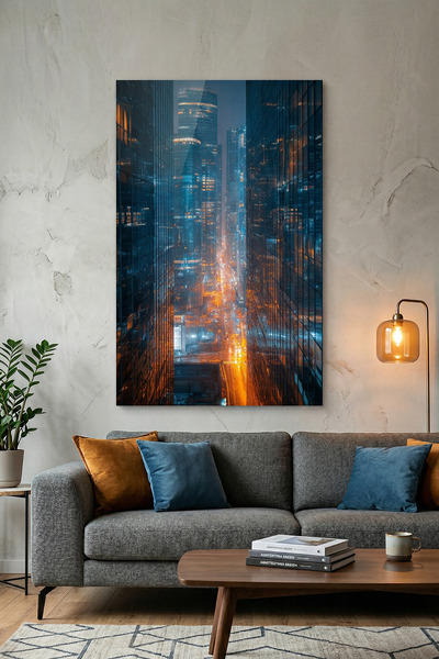 Ahsen resim çerçeve Tablou din sticlă rezistentă la spargere 5mm (grosime) - ...