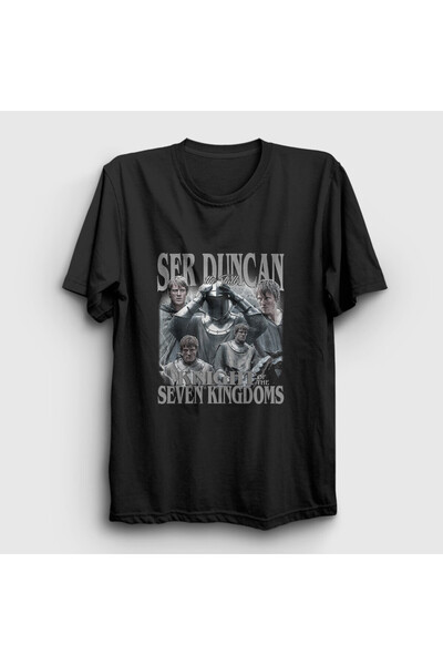 Presmono Unisex Negru Ser Duncan Un Cavaler al celor șapte regate tricou 6093...