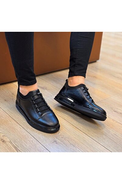 Parlak Hakiki Deri İthal Taban Ayakkabı