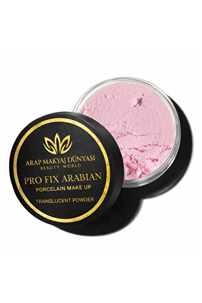 Arap Makyaj Dünyası Pro Fix Arabian Porcelain Make up Sheer Powder - Pink