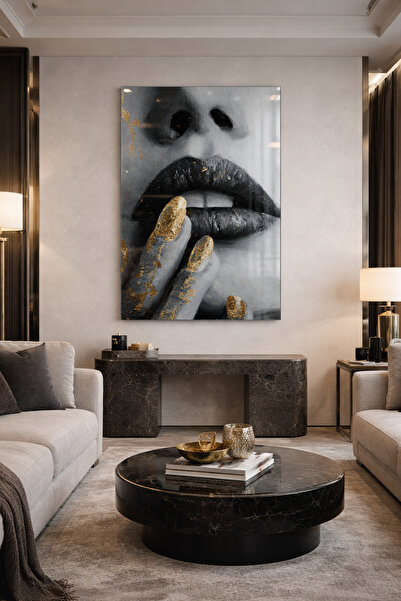 Ahsen resim çerçeve Tablou din sticlă rezistentă la spargere 5mm (grosime) - ...