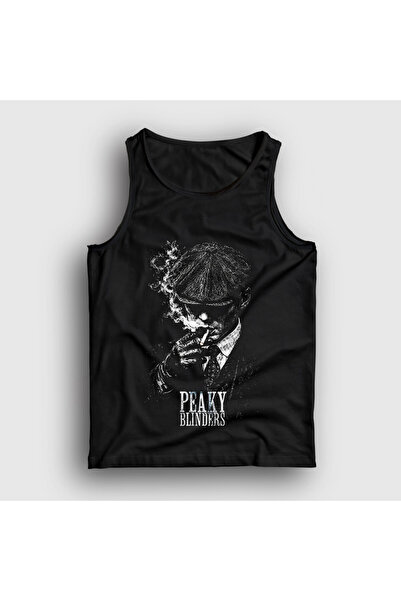 Presmono Unisex Black Tommy Thomas Shelby Peaky Blinders Tank Top 610323Tt