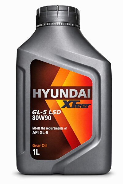 Hyundai Xteer Şanzıman Yağı 80W90 GL-5 LSD 1 LT