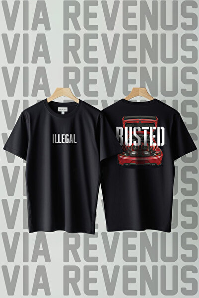 Vordevia Busted - Sound System Proscriptions με τύπωμα Crew Neck Loose Fit 10...