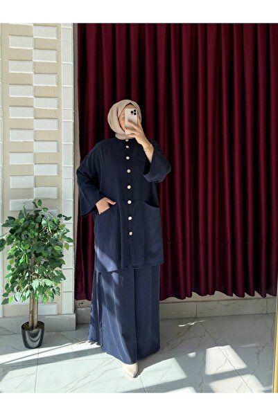 İLGEN FASHİON ΣΕΤ ΚΑΛΟΚΑΙΡΙΝΩΝ ΡΟΥΧΩΝ ΑΠΟ ΜΕΤΑΞΙ KUPRA SALASH