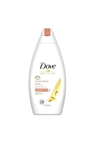 Dove Gel de dus Sensitive Skin Restorative Care cu extract de galbenele,500 ml