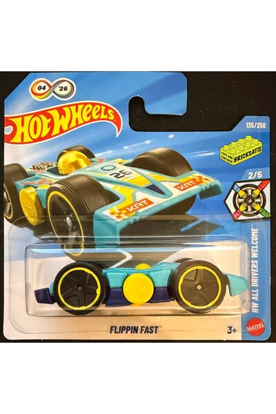 HOT WHEELS Tekli Arabalar Flippin Fast JJJ88 (All Drivers Welcome)