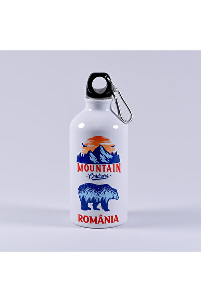 Antok Art AntokArt Stainless steel flask with carabiner 500 ml – Mountain Out...
