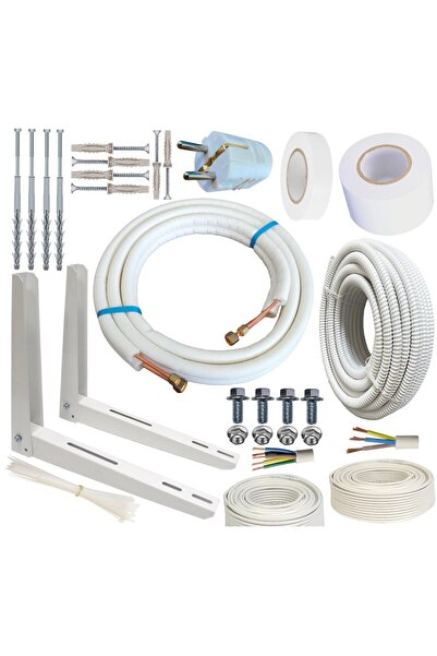 AdroPro Kit Complet Montaj Instalare Aer Conditionat pentru aparate de 9000, ...