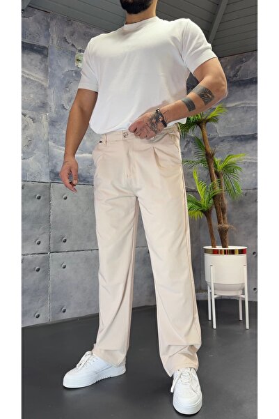 PEERLESS STORE Viscose Fabric Regular Fit Pants