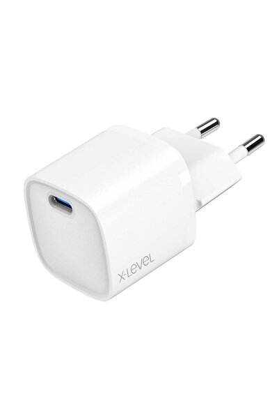 X-Level XC4039 30W 3A QC 3.0 PD Fast Hızlı USB-C / TYPE-C Tek Çıkışlı Şarj Al...